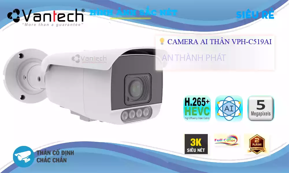 camera vantech VPH-C519AI, camera vantech VPH-C519AI, lắp đặt camera vantech VPH-C519AI, camera quan sát vantech VPH-C519AI, camera VPH-C519AI, camera vantech VPH-C519AI giá rẻ, VPH-C519AI