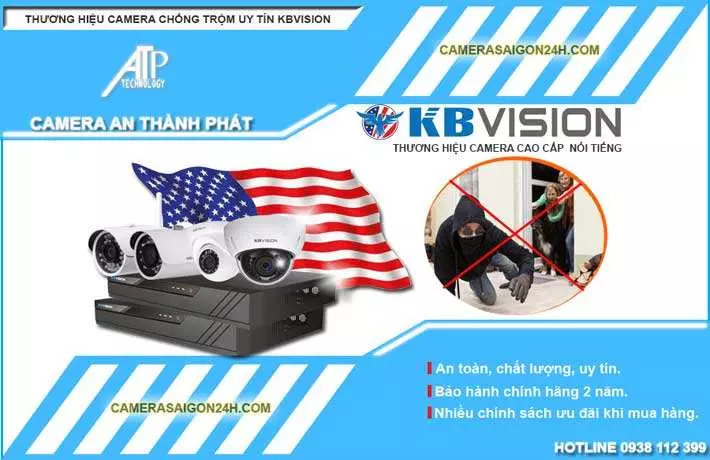 Phân phối camera kbvision chiết khấu cao