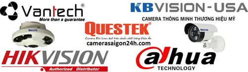 Thương  hiêu camera quan sát nên dùng camera KBVISION, camera HIKVISION, Camera Dahua,Camera Vantech, camera questek