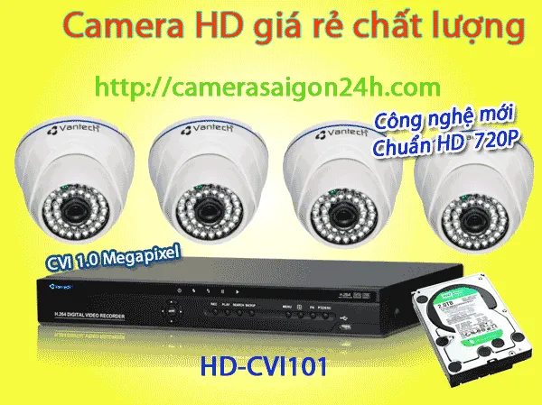 ,camera quan sát siêu nét, camera chất lượng, Camera CVI HD giá rẻ chất lượng cao,camera cvi,camera chuẩn HD, cvi vantech,VP-101CVI,VP-450CVI