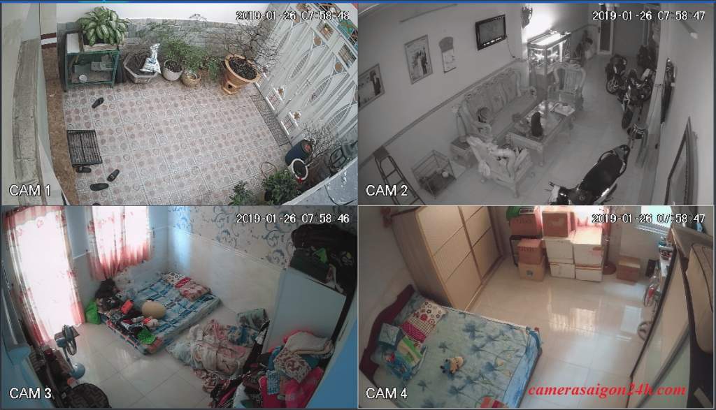 Mẫu camera giám sát lắp cho gia đình