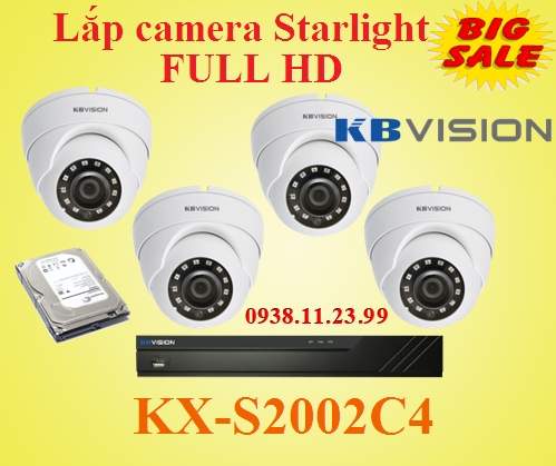 lắp cameera quan sát kbvision USA sử dụng camera quan sát kbone chất lượng chức nang thông minh