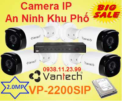lắp camera quan sát, Camera IP An Ninh Khu Phố , an ninh khu phố , camera khu phố , camera an ninh , VP-2200SIP  ,2200SIP 