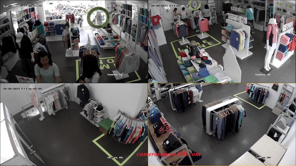 lắp đặt camera quan sát chất lượng cho cửa hàng shop ở quận 6