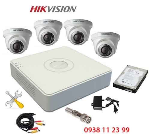trọn bộ camera quan sát hikvision giá rẻ cho cửa hàng gia đình văn phòng