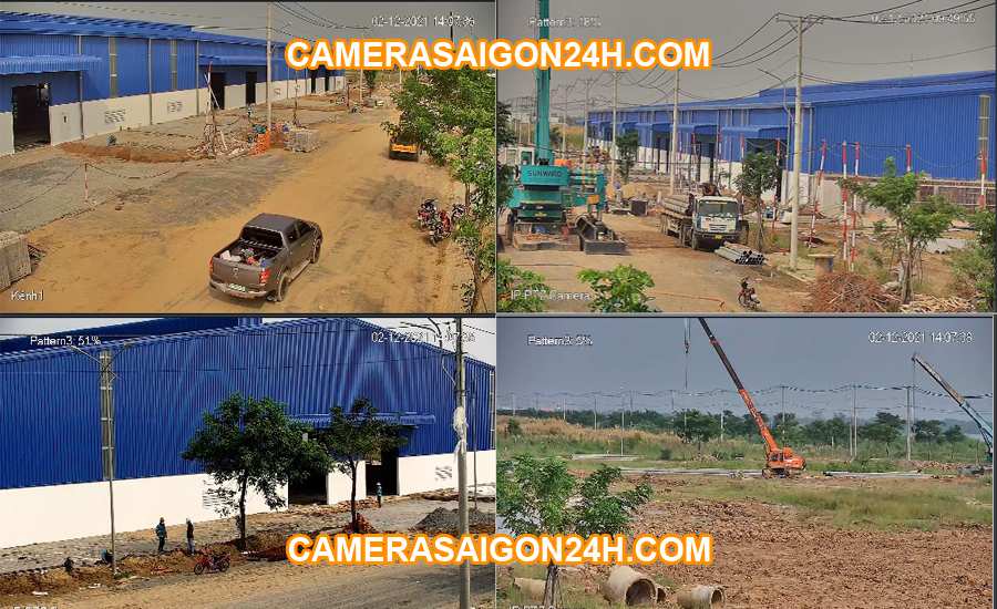 hình ảnh ghi hình thực tế camera cho khu công nghiệp được lắp đặt bởi công ty An Thành Phát.