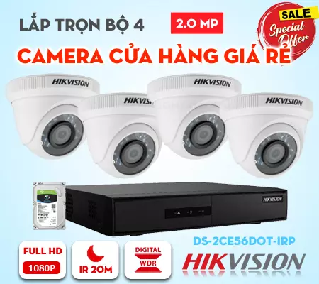 Lắp Đặt Camera Quan Sát Cho Cửa Hàng Full HD DS-2CE56B2-IPF, DS-2CE56B2-IPF, Camera cho cửa hàng giá rẻ, lắp đặt camera quan sát dành cho cửa hàng giá rẻ, lắp camera cửa hàng, trọn bộ camera cửa hàng, camera cửa hàng chính hãng
