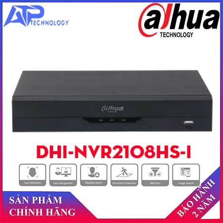 Đầu ghi hình IP 8 kênh DAHUA DHI-NVR2108HS-I