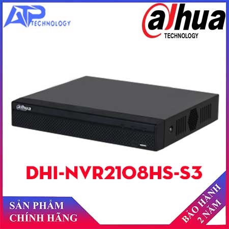Đầu ghi hình IP 8 kênh DAHUA DHI-NVR2108HS-S3