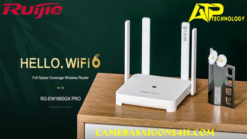 Bán Router Wifi 6 MESH RUIJIE RG-EW1800GX PRO
