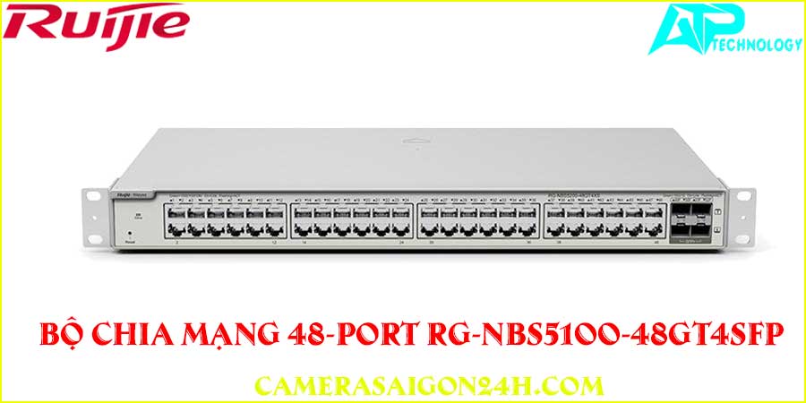 Bán Switch 48 cổng RUIJIE RG-NBS5100-48GT4SFP giá rẻ