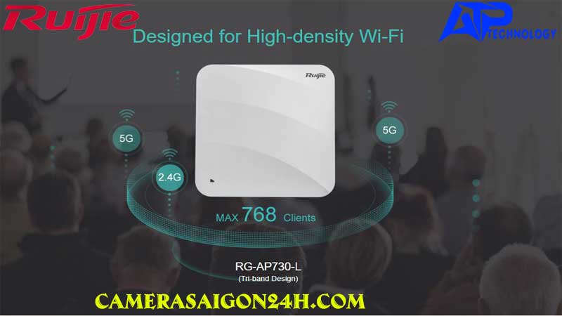 Bộ Phát Wifi 3 Băng Tần Ruijie RG-AP730-L