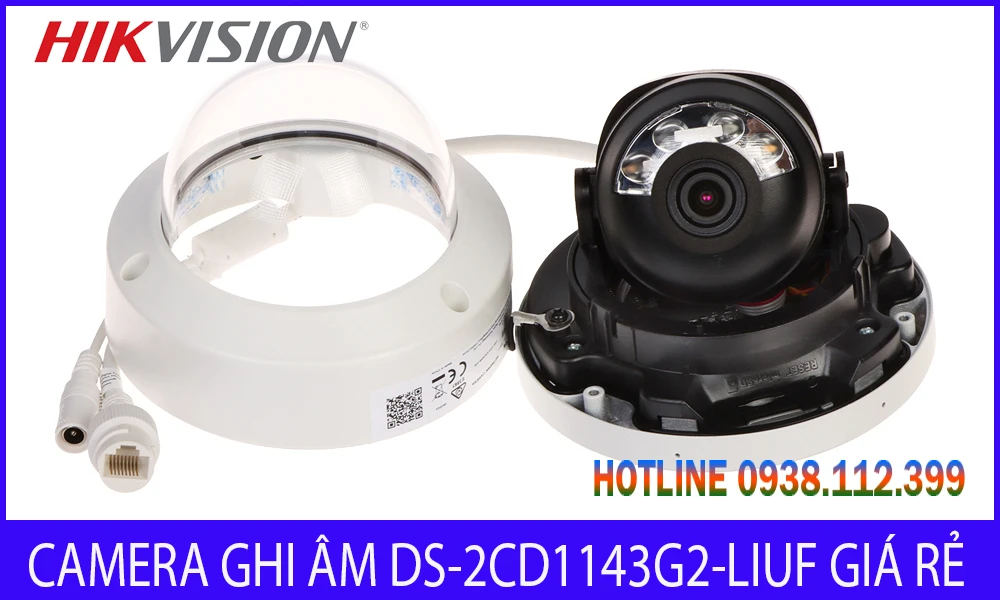 Camera Hikvison DS-2CD1143G2-LIUF 4MP