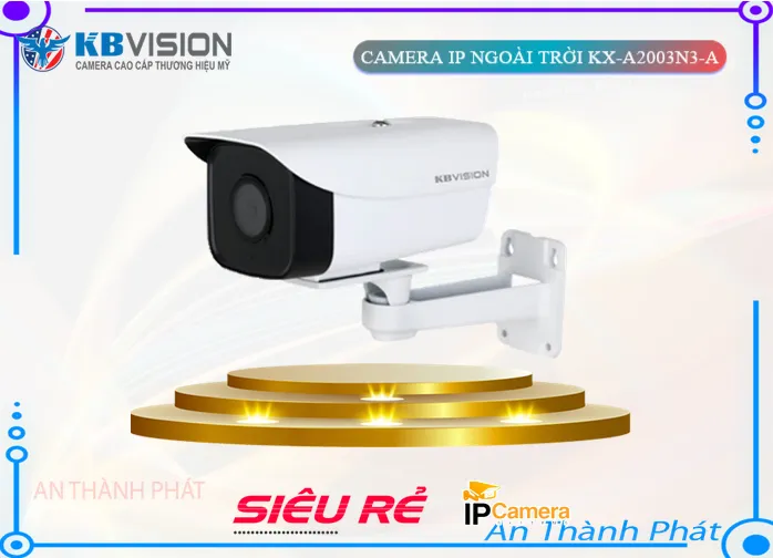 camera Ip ngoài trời giá rẻ Kbvision KX-A2003N3-A