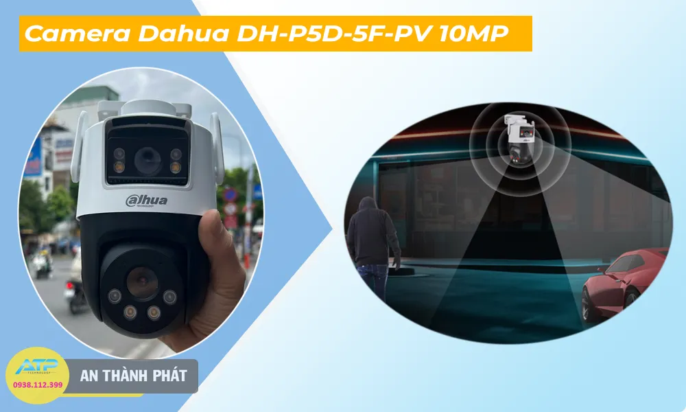 mẫu camera 2 ông kinh chất lượng tích hợp chức năng báo động tôt và góc nhìn linh hoạt