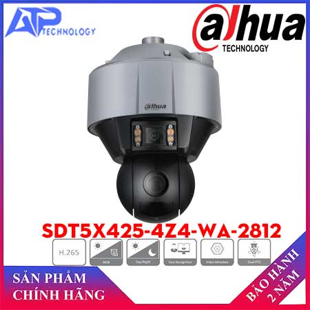 Camera IP PTZ 4MP DAHUA SDT5X425-4Z4-WA-2812