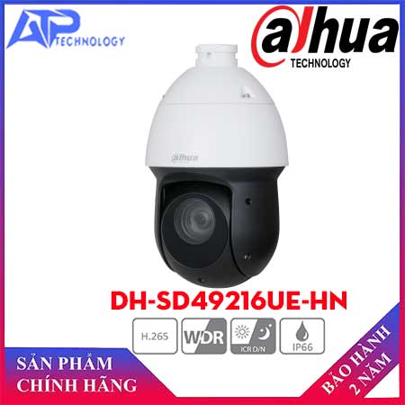 Camera IP Speed Dome Dahua DH-SD49216UE-HN 2MP