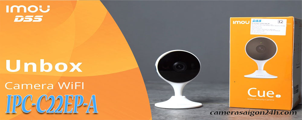 Camera IMOU IPC-C22EP-A được thiết kế với kích thước nhỏ gọn