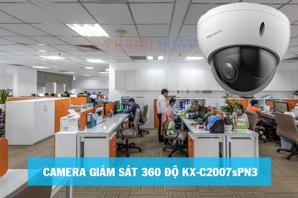 camera giam sát 360 độ giá rẻ KX-C2007sPN3