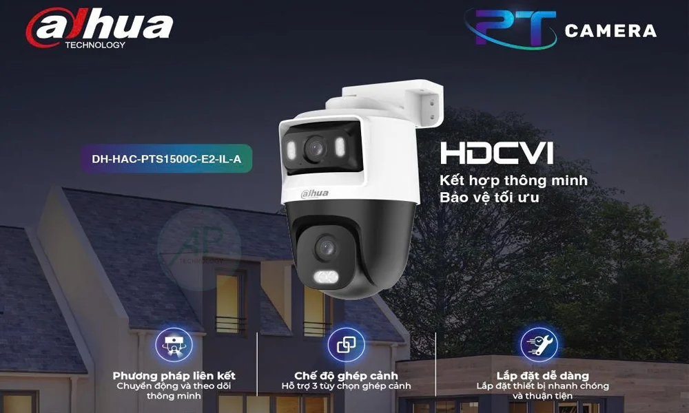 Camera DH-HAC-PTS1500C-E2-IL-A