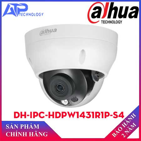 Camera IP 4MP DAHUA DH-IPC-HDPW1431R1P-S4