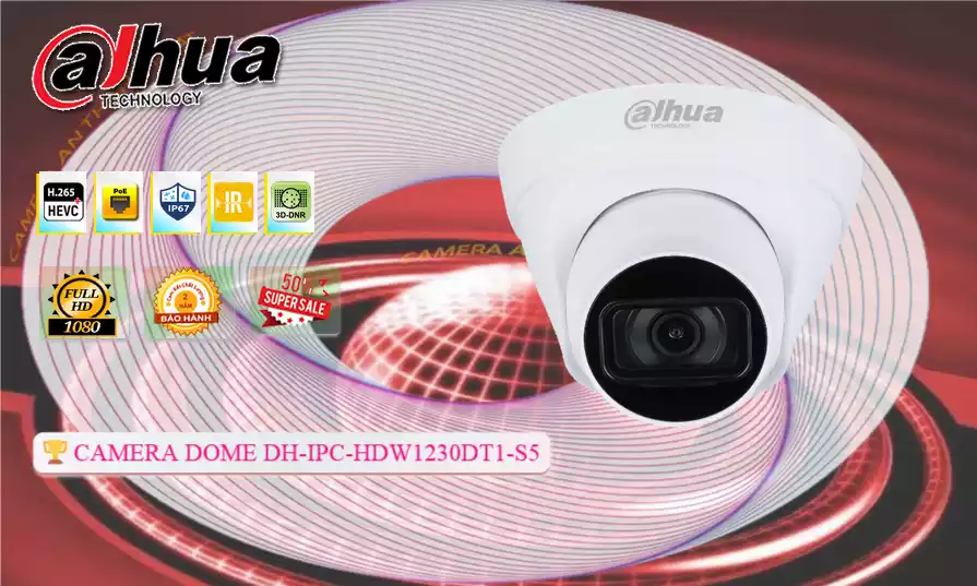 Camera IP 2MP DahuaDH-IPC-HDW1230DT1-S5 ,bán Camera IP 2MP Dahua DH-IPC-HDW1230DT1-S5,Camera IP 2MP Dahua DH-IPC-HDW1230DT1-S5 giá rẻ,Camera IP 2MP Dahua DH-IPC-HDW1230DT1-S5  chính hãng,Camera IP 2MP Dahua DH-IPC-HDW1230DT1-S5 chất lượng,Camera DAHUA DH-IPC-HDW1230DT1-S5 IP hồng ngoại 2MP