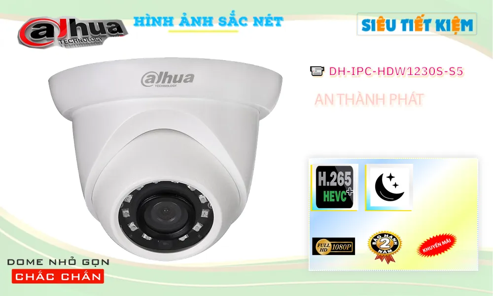 Camera Dahua DH-IPC-HDW1230S-S5