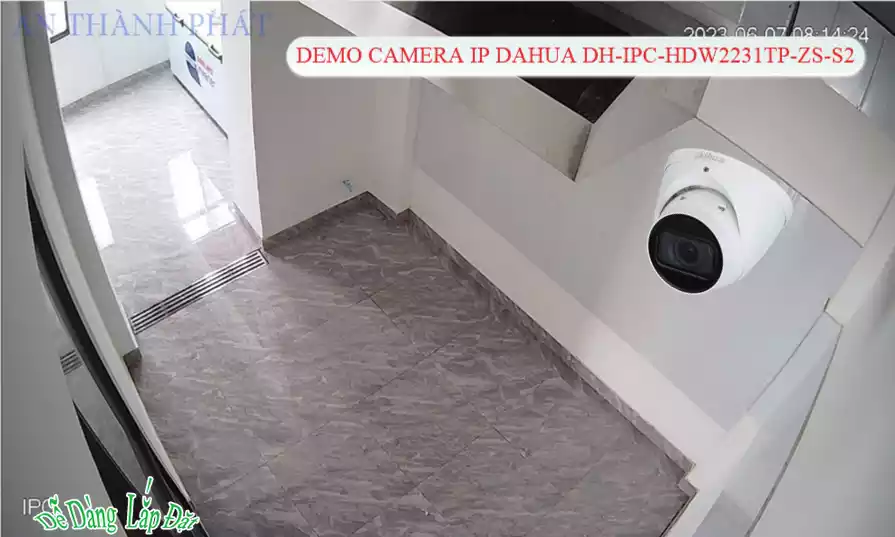 Camera IP Camera  DAHUA-DH-IPC-HDW2231TP-ZS-S2 có chất liệu vỏ kim loại, hỗ trợ nhiều tính năng thông minh. Kiểu dáng chuyên nghiệp,. Có thể lắp đặt Camera cả trong nhà lẫn ngoài trời. Vì vậy, có thể sử dụng trong các dự án tòa nhà, kho bãi, nhà xưởng, trung tâm thương mại, bệnh viện,…