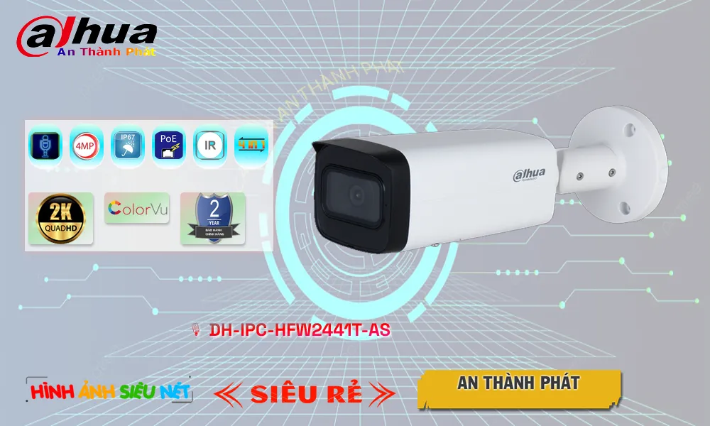 Camera Dahua DH-IPC-HFW2441T-AS