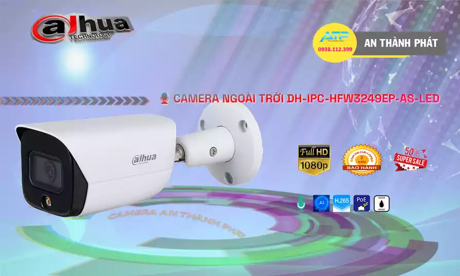 Camera Dahua DH-IPC-HFW3249EP-AS-LED