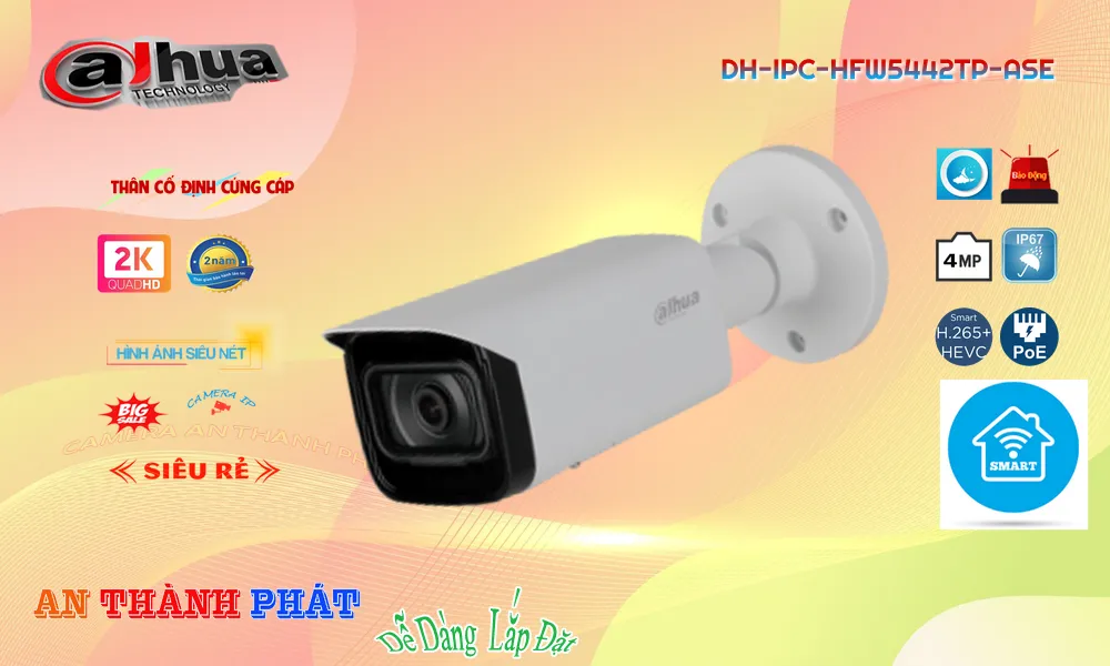 Camera Dahua DH-IPC-HFW5442TP-ASE