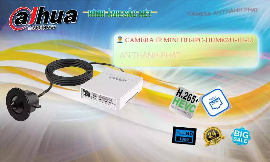Camera IP 2.0 Megapixel DAHUA DH-IPC-HUM8241-E1-L1,lắp Camera IP 2.0 Megapixel DAHUA DH-IPC-HUM8241-E1-L1,Camera IP 2.0 Megapixel DAHUA DH-IPC-HUM8241-E1-L1 giá rẻ,Camera IP 2.0 Megapixel DAHUA DH-IPC-HUM8241-E1-L1 chất lượng,Camera IP 2.0 Megapixel DAHUA DH-IPC-HUM8241-E1-L1 chính hãng