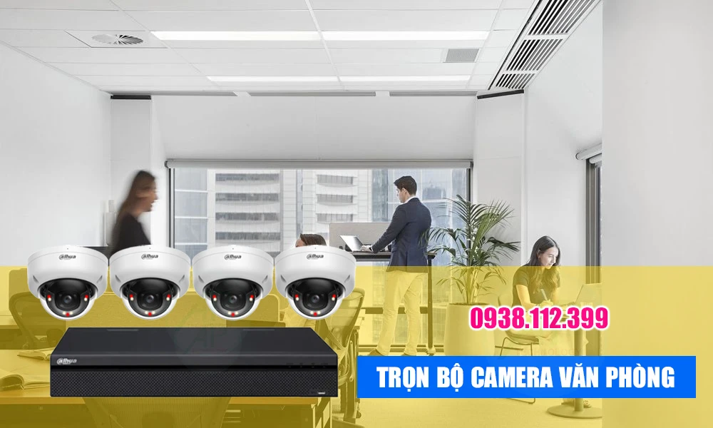 Trọn Bộ Camera IP Văn Phòng Giá Rẻ 2MP
