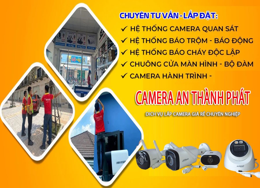 dịch vụ lắp đặt camera quan sát tại An Thành Phát