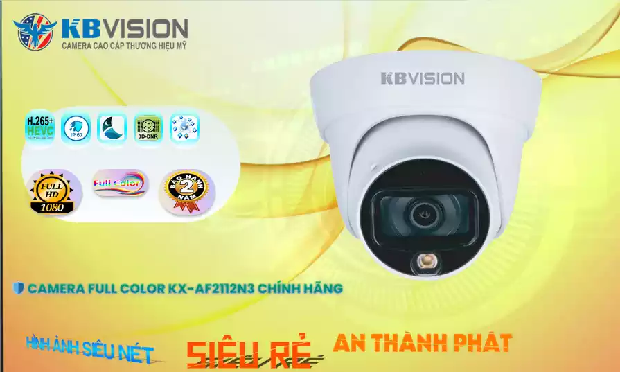KX-AF2112N3 Camera IP Full Color KBVISION