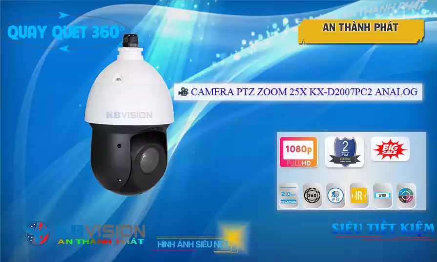 Camera Kbvision KX-D2007PC2