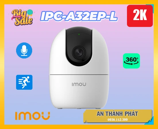 Lựa Chọn Lắp Đặt Camera Cho Gia Đình Giá Rẻ IPC-A32EP-L.