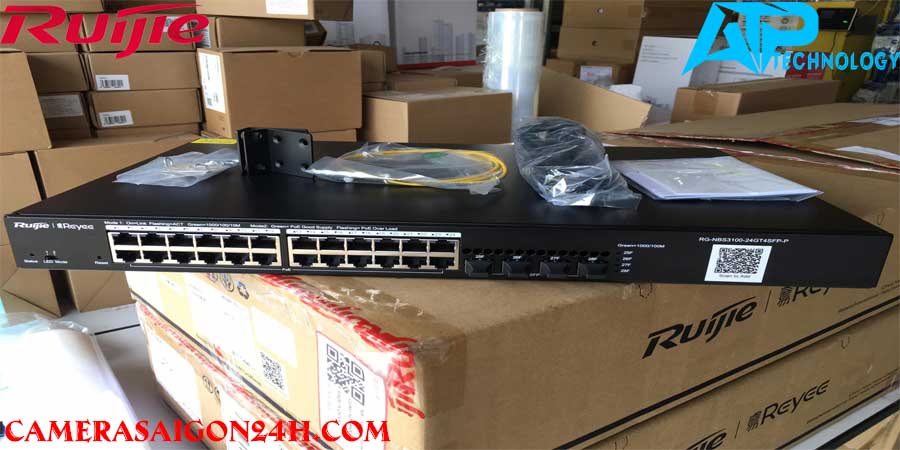RG-NBS3100-24GT4SFP-P Switch Ruijie PoE