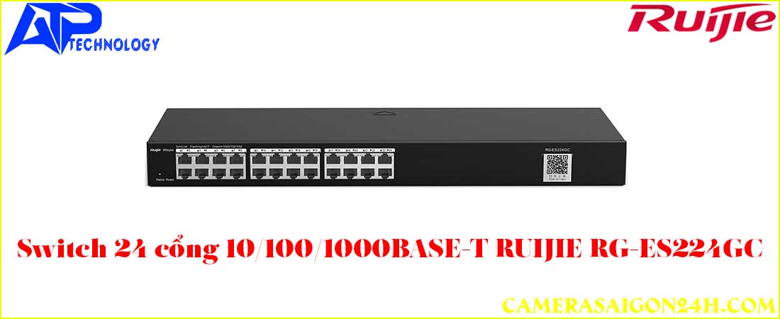 24-port 10/100/1000Base-T Switch RUIJIE RG-ES224GC