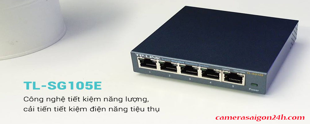 Switch Easy Smart TL-SG105E 5 cổng Gigabit