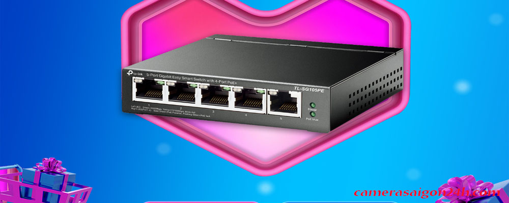 TL-SG105PE cung cấp khả năng giám sát mạng để người dùng quan sát