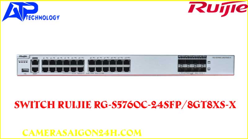 Switch Ruijie RG-S5760C-24SFP/8GT8XS-X