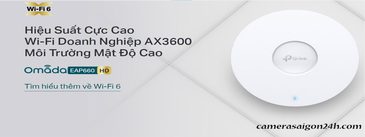 Tp-Link EAP660 HD chuẩn AX3600 sẽ là giải pháp hữu hiệu