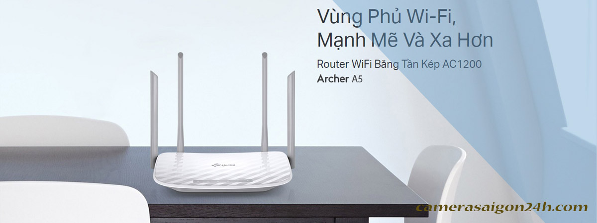 Archer A5 Router Wi-Fi Băng Tần Kép AC1200