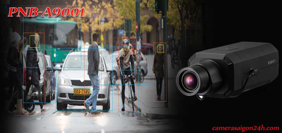 camera PNB-A9001/VAP được áp dụng công nghệ AI
