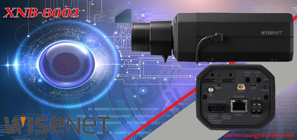 XNB-8002 thuôc dòng camera AI cao cấp chất lượng hình ảnh 6mp
