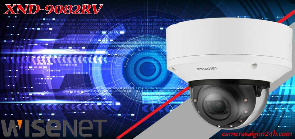 XND-9082RV​ thuộc dòng camera Wisenet là loại camera Dome hồng ngoại