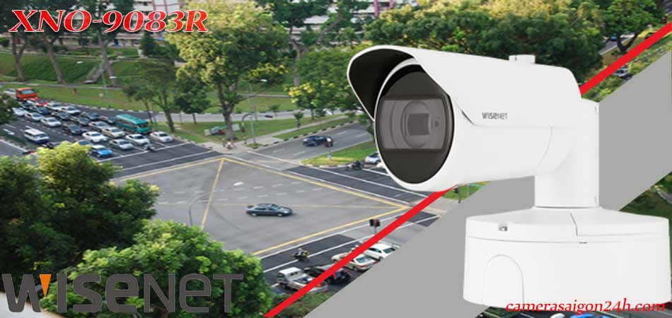 Camera Wisenet XNO-9083R là loại camera Bullet AI hồng ngoại cao cấp