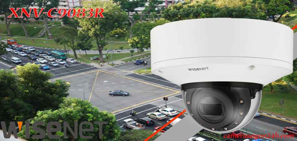 Camera Wisenet XNV-C9083R là loại camera Dome AI hồng ngoại