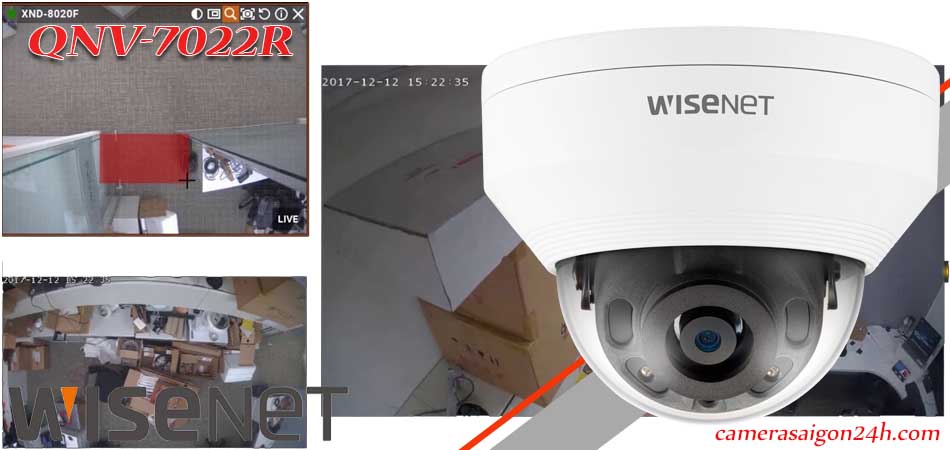 Camera Wisenet QNV-7022R thuộc dòng camera 4mp hình ảnh sắc nét